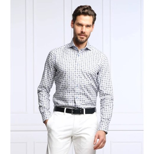 Emanuel Berg Koszula Harvard | Slim Fit | stretch ze sklepu Gomez Fashion Store w kategorii Koszule męskie - zdjęcie 163983384