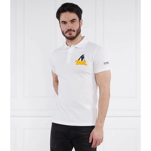 Iceberg Polo ICEBERG X LOONEY TUNES | Regular Fit Iceberg M okazja Gomez Fashion Store