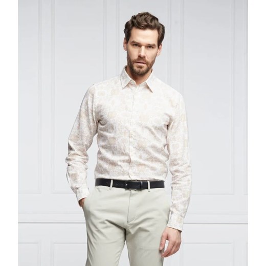 Joop! Jeans Lniana koszula Hanson2-W | Modern fit ze sklepu Gomez Fashion Store w kategorii Koszule męskie - zdjęcie 163983532