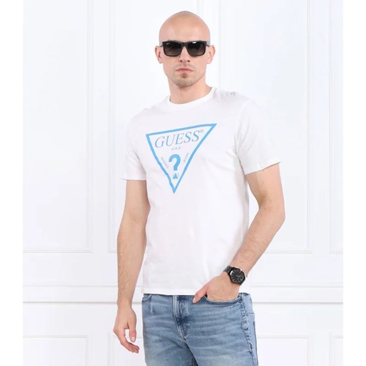 T-shirt męski Guess z krótkim rękawem 
