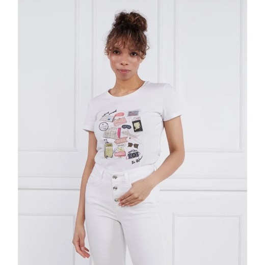 Liu Jo T-shirt | Regular Fit Liu Jo XS Gomez Fashion Store promocyjna cena