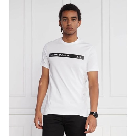 Armani Exchange T-shirt | Regular Fit ze sklepu Gomez Fashion Store w kategorii T-shirty męskie - zdjęcie 163983740