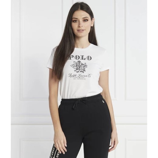 POLO RALPH LAUREN T-shirt | Regular Fit ze sklepu Gomez Fashion Store w kategorii Bluzki damskie - zdjęcie 163983773