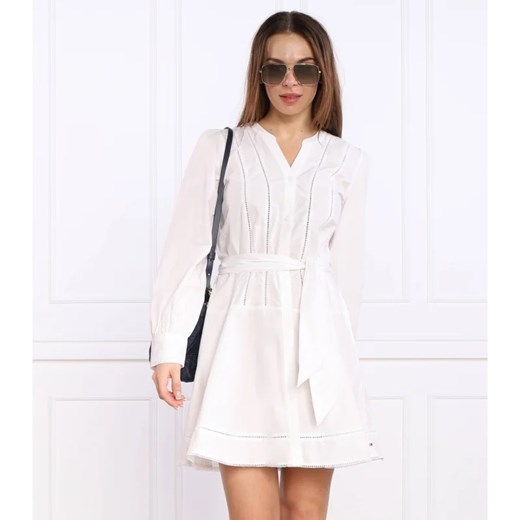 Sukienka Tommy Hilfiger bawełniana