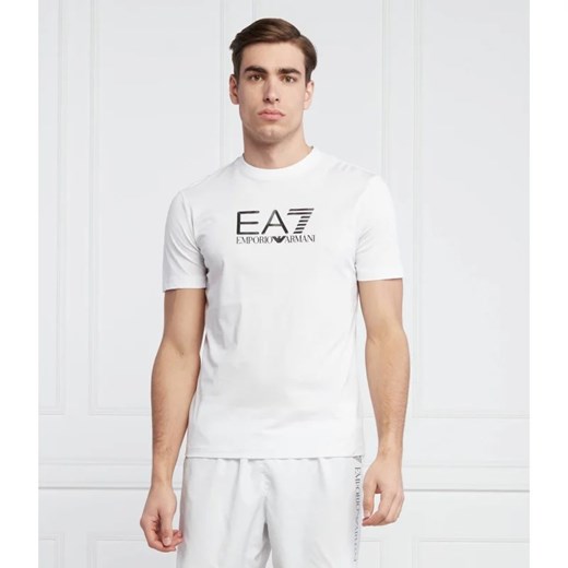 EA7 T-shirt | Regular Fit ze sklepu Gomez Fashion Store w kategorii T-shirty męskie - zdjęcie 163983980