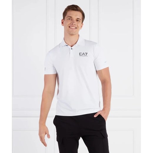 EA7 Polo | Regular Fit S wyprzedaż Gomez Fashion Store