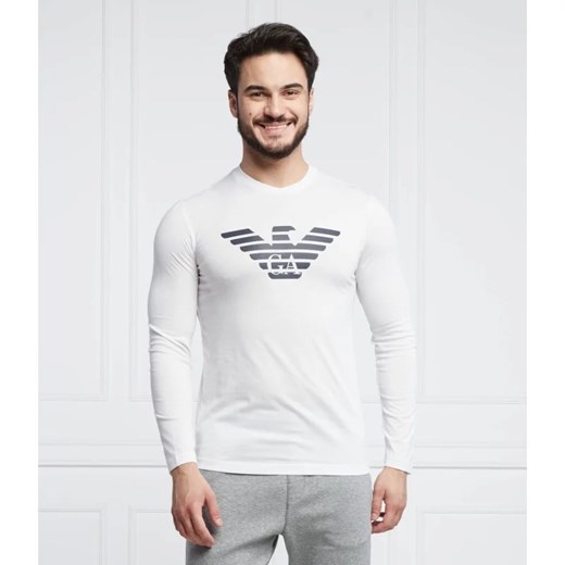 Emporio Armani Longsleeve | Slim Fit ze sklepu Gomez Fashion Store w kategorii T-shirty męskie - zdjęcie 163983992
