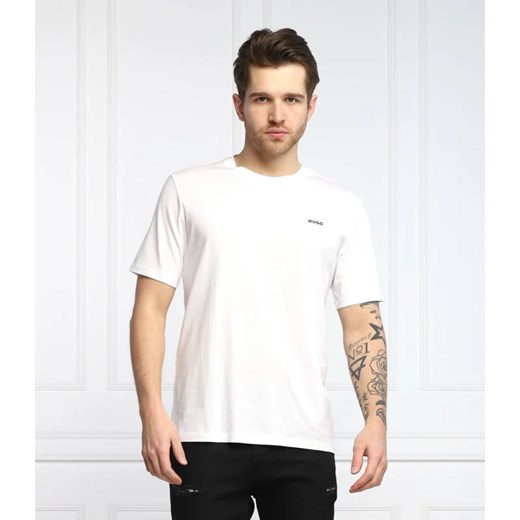 HUGO T-shirt Dero222 | Regular Fit ze sklepu Gomez Fashion Store w kategorii T-shirty męskie - zdjęcie 163984051