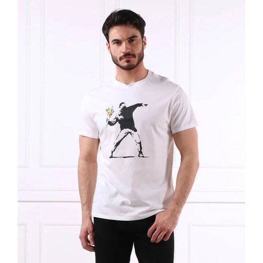 GUESS JEANS T-shirt | Regular Fit M wyprzedaż Gomez Fashion Store