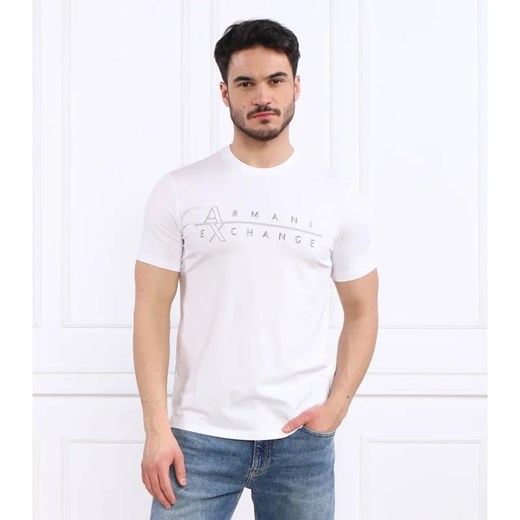 Armani Exchange T-shirt | Slim Fit ze sklepu Gomez Fashion Store w kategorii T-shirty męskie - zdjęcie 163984130