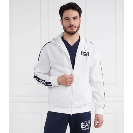 Emporio Armani bluza męska biała młodzieżowa