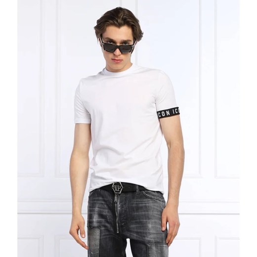 Dsquared2 T-shirt | Regular Fit ze sklepu Gomez Fashion Store w kategorii T-shirty męskie - zdjęcie 163984403
