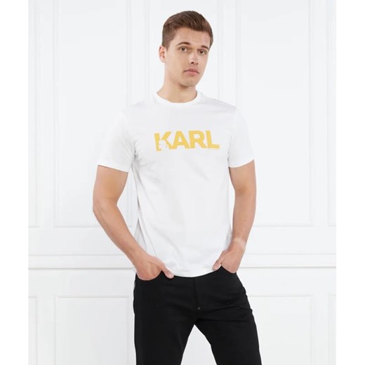 Karl Lagerfeld T-shirt karl logo | Regular Fit Karl Lagerfeld XXL okazja Gomez Fashion Store
