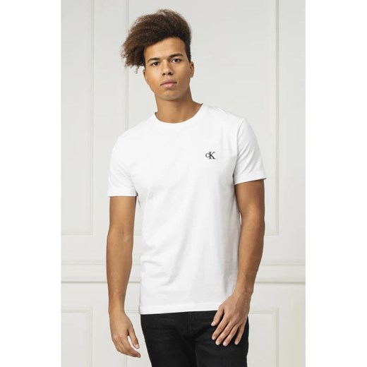 CALVIN KLEIN JEANS T-shirt | Slim Fit ze sklepu Gomez Fashion Store w kategorii T-shirty męskie - zdjęcie 163984733