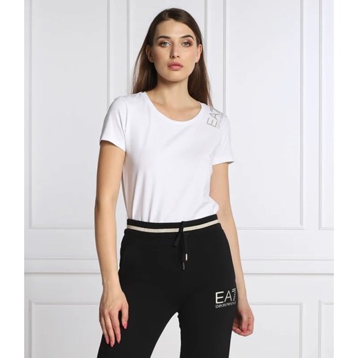 EA7 T-shirt | Regular Fit XS Gomez Fashion Store okazyjna cena