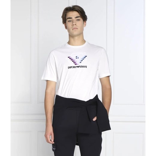 T-shirt męski Emporio Armani z krótkimi rękawami