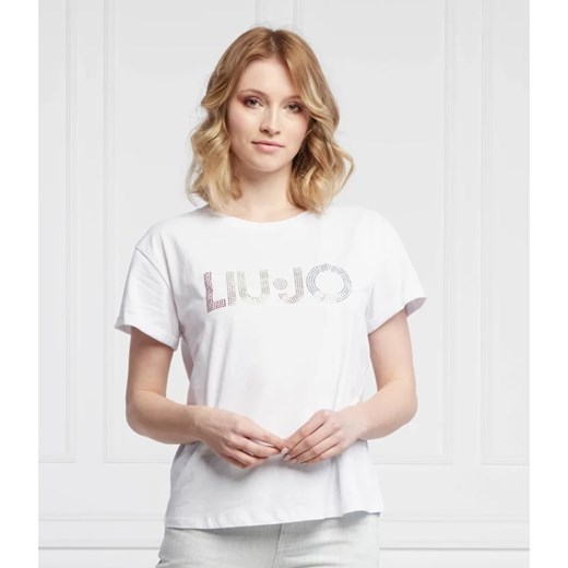 Liu Jo T-shirt | Regular Fit Liu Jo L okazja Gomez Fashion Store