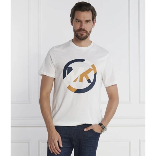 T-shirt męski Michael Kors z nadrukami z krótkim rękawem