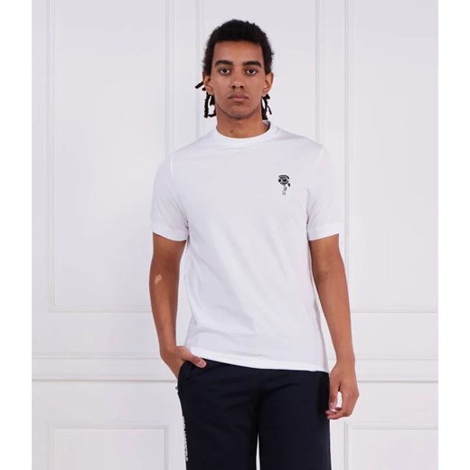 Karl Lagerfeld T-shirt | Regular Fit Karl Lagerfeld S wyprzedaż Gomez Fashion Store