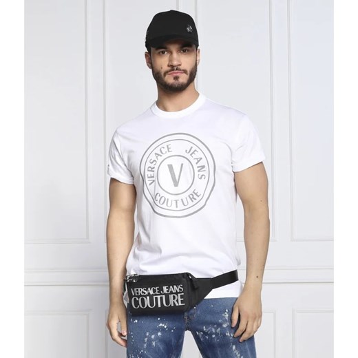 T-shirt męski Versace Jeans z napisami