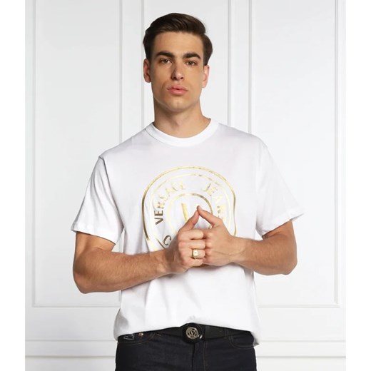 T-shirt męski Versace Jeans z krótkimi rękawami