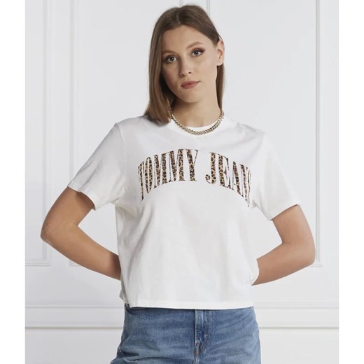 Tommy Jeans T-shirt | Classic fit ze sklepu Gomez Fashion Store w kategorii Bluzki damskie - zdjęcie 163985340