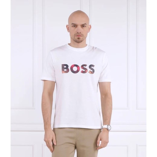 BOSS ORANGE T-shirt TeeArt | Regular Fit ze sklepu Gomez Fashion Store w kategorii T-shirty męskie - zdjęcie 163985343