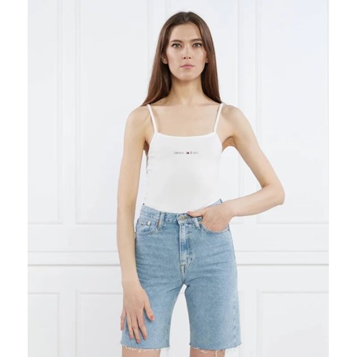 Tommy Jeans Top | Slim Fit ze sklepu Gomez Fashion Store w kategorii Bluzki damskie - zdjęcie 163985500