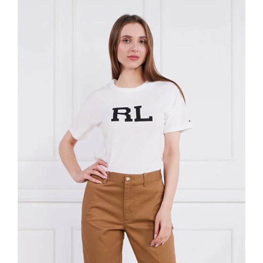 POLO RALPH LAUREN T-shirt RL PRIDE TEE-SHORT SLEEVE-T-SHIRT ze sklepu Gomez Fashion Store w kategorii Bluzki damskie - zdjęcie 163985521