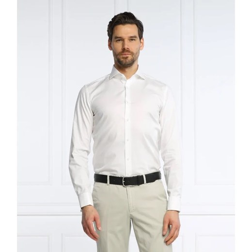 BOSS BLACK Koszula H-HANK-spread-DC-214 | Slim Fit ze sklepu Gomez Fashion Store w kategorii Koszule męskie - zdjęcie 163985530