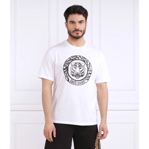 Just Cavalli T-shirt | Regular Fit ze sklepu Gomez Fashion Store w kategorii T-shirty męskie - zdjęcie 163985733