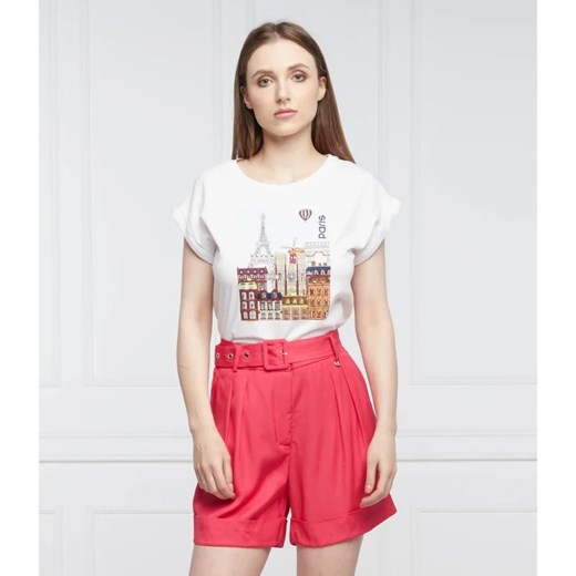 Liu Jo T-shirt | Regular Fit ze sklepu Gomez Fashion Store w kategorii Bluzki damskie - zdjęcie 163985793