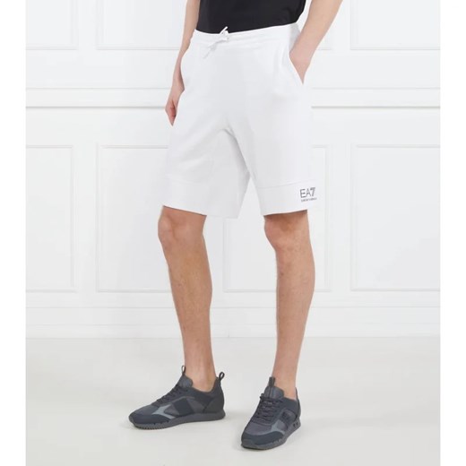 Spodenki męskie Emporio Armani poliestrowe w sportowym stylu