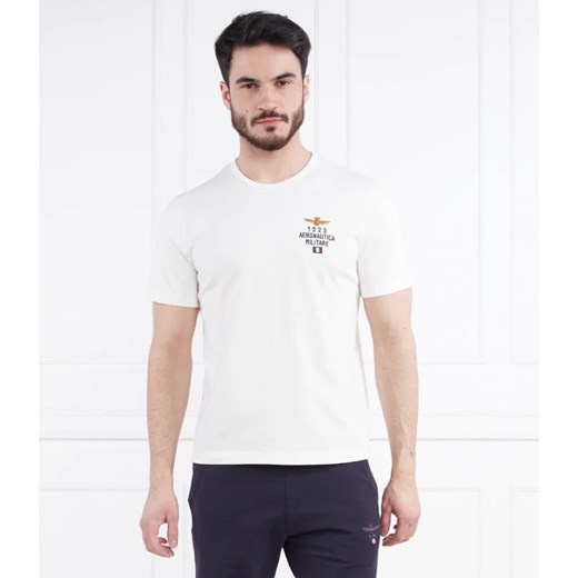 Aeronautica Militare T-shirt | Comfort fit Aeronautica Militare L okazja Gomez Fashion Store