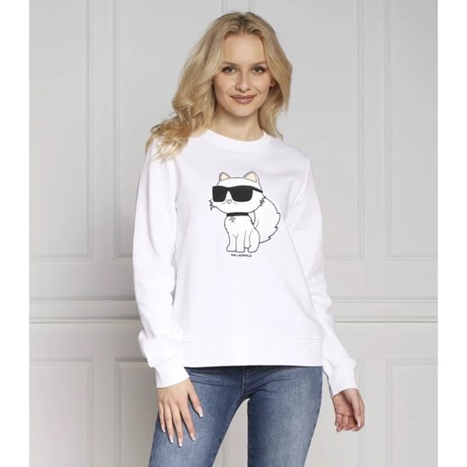 Karl Lagerfeld Bluza ikonik 2.0 CHOUPETTE | Regular Fit Karl Lagerfeld M okazja Gomez Fashion Store