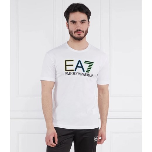 T-shirt męski Emporio Armani młodzieżowy