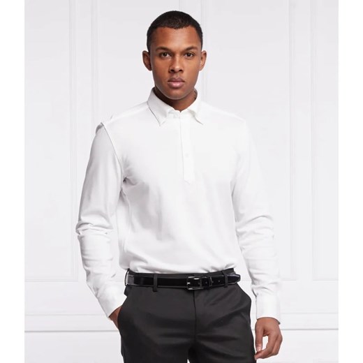 BOSS BLACK Polo C-HANK-HBD-221 | Slim Fit ze sklepu Gomez Fashion Store w kategorii T-shirty męskie - zdjęcie 163986193