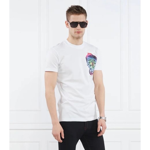 Philipp Plein T-shirt | Round Neck SS Glass Skull | Regular Fit XXXL Gomez Fashion Store promocyjna cena