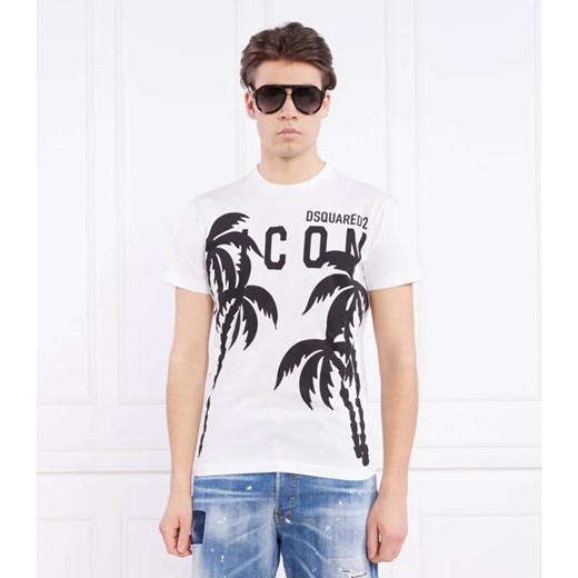 Dsquared2 T-shirt | Regular Fit ze sklepu Gomez Fashion Store w kategorii T-shirty męskie - zdjęcie 163986362