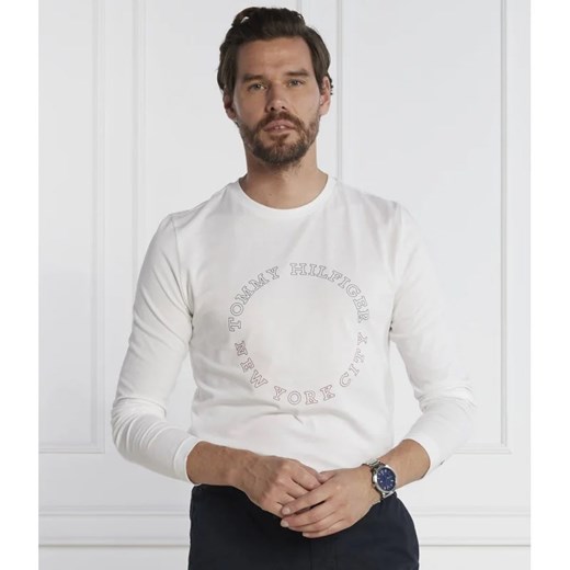T-shirt męski Tommy Hilfiger z długim rękawem