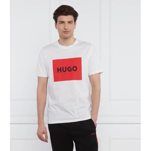 HUGO T-shirt Dulive222 | Regular Fit ze sklepu Gomez Fashion Store w kategorii T-shirty męskie - zdjęcie 163986503