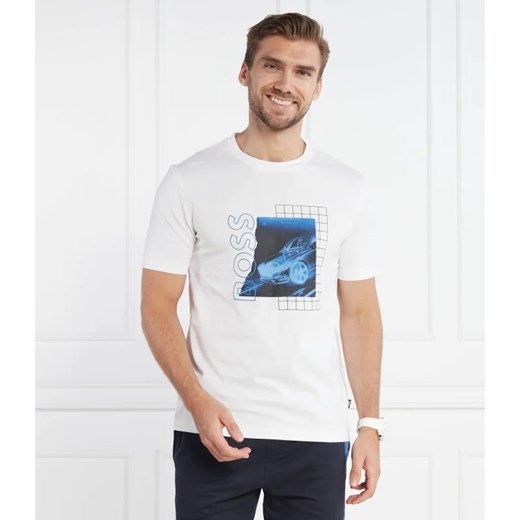 T-shirt męski BOSS HUGO z krótkim rękawem w stylu młodzieżowym