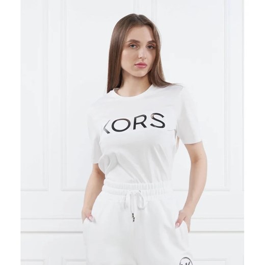 Michael Kors T-shirt | Regular Fit ze sklepu Gomez Fashion Store w kategorii Bluzki damskie - zdjęcie 163986561