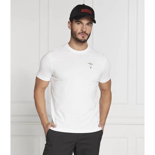 Aeronautica Militare T-shirt | Slim Fit ze sklepu Gomez Fashion Store w kategorii T-shirty męskie - zdjęcie 163986564