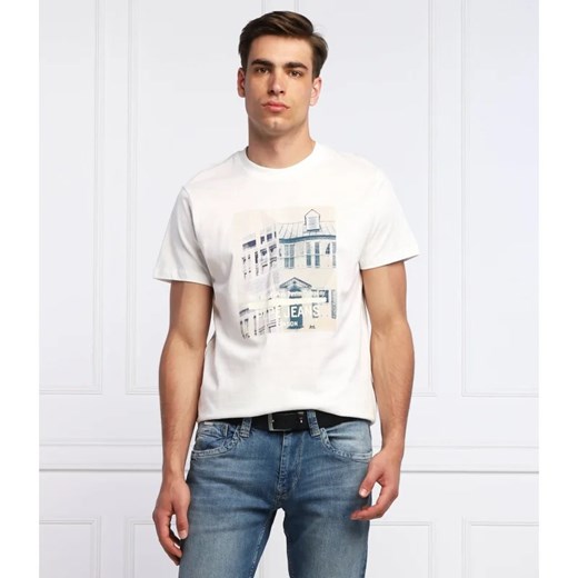 Pepe Jeans London T-shirt TELLER | Regular Fit ze sklepu Gomez Fashion Store w kategorii T-shirty męskie - zdjęcie 163986670