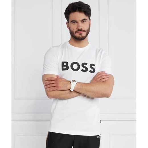 BOSS BLACK T-shirt Tiburt 354 | Regular Fit ze sklepu Gomez Fashion Store w kategorii T-shirty męskie - zdjęcie 163986953