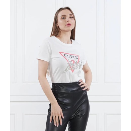 GUESS T-shirt | Straight fit ze sklepu Gomez Fashion Store w kategorii Bluzki damskie - zdjęcie 163987012