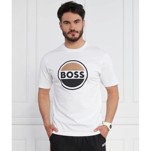 T-shirt męski biały BOSS HUGO