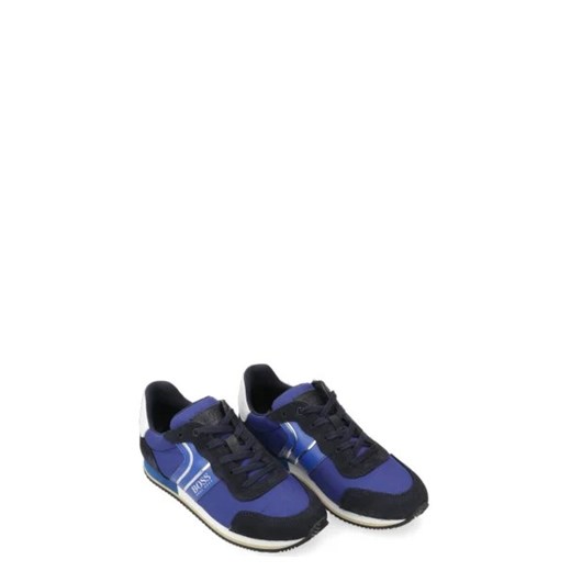 BOSS Kidswear Sneakersy | z dodatkiem skóry Boss Kidswear 33 okazja Gomez Fashion Store
