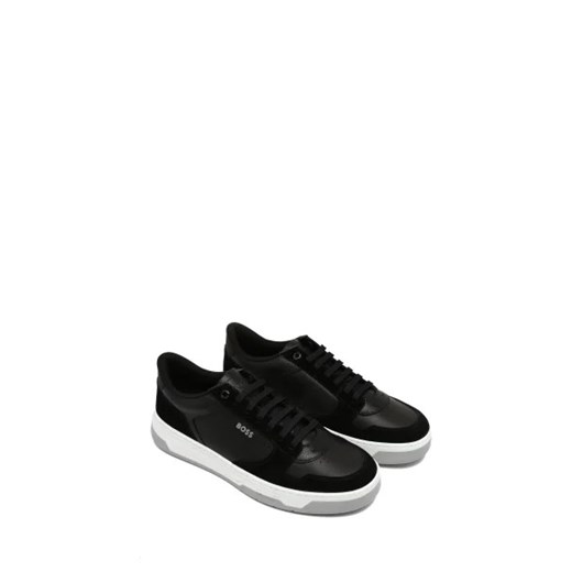 BOSS BLACK Skórzane trampki Baltimore_Tenn_sdtb 44 Gomez Fashion Store okazyjna cena